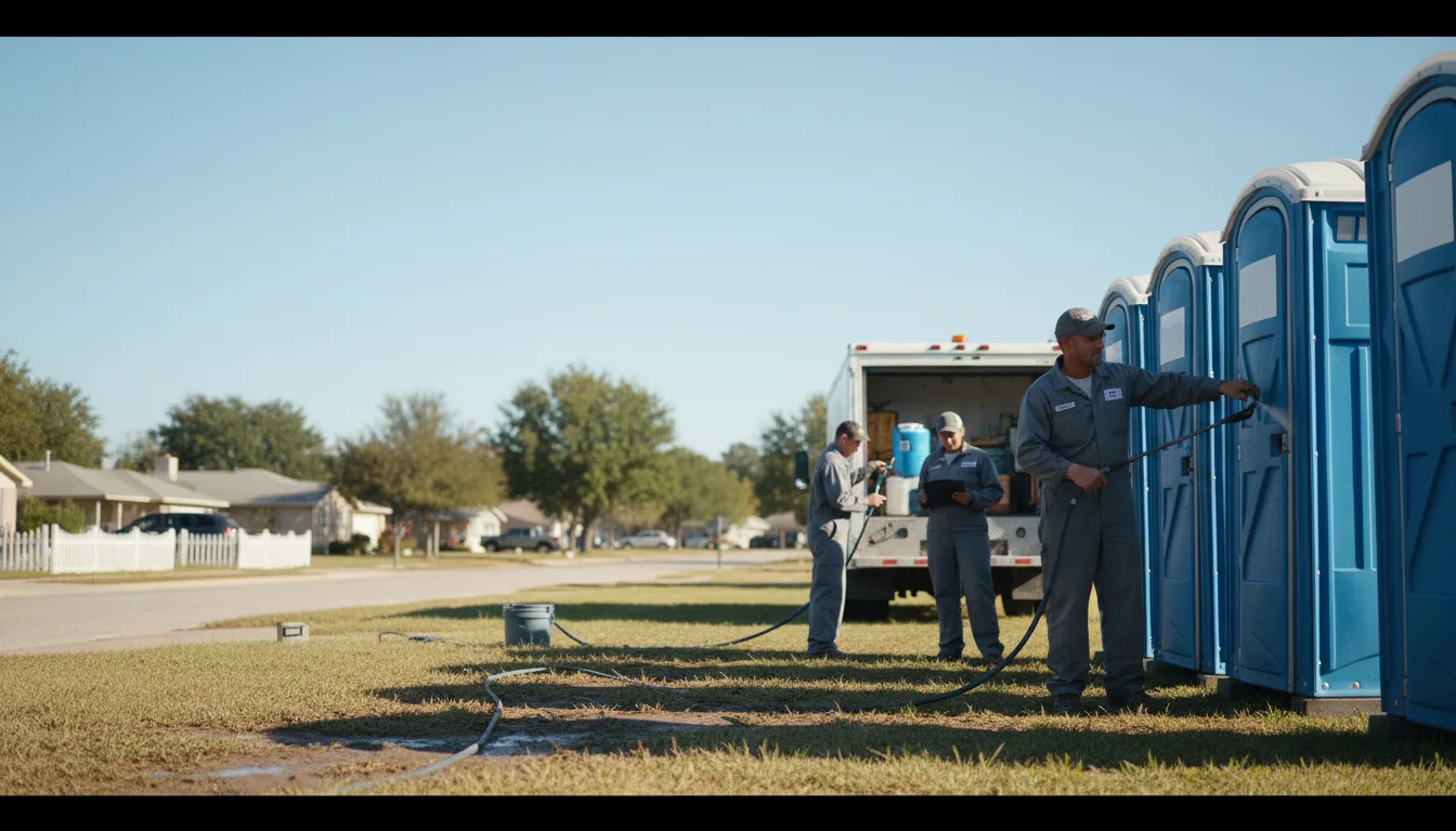 Long-Term Portable Toilet Rental in Myrtle Beach, SC near me